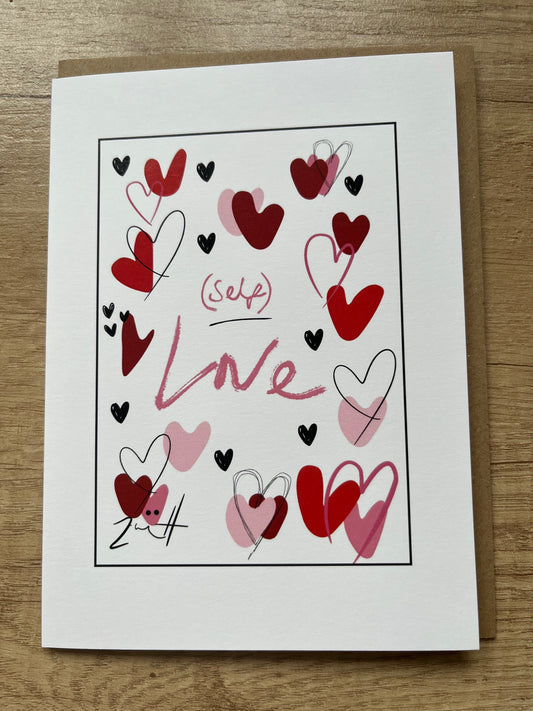 '(Self) Love' Affirmation Card