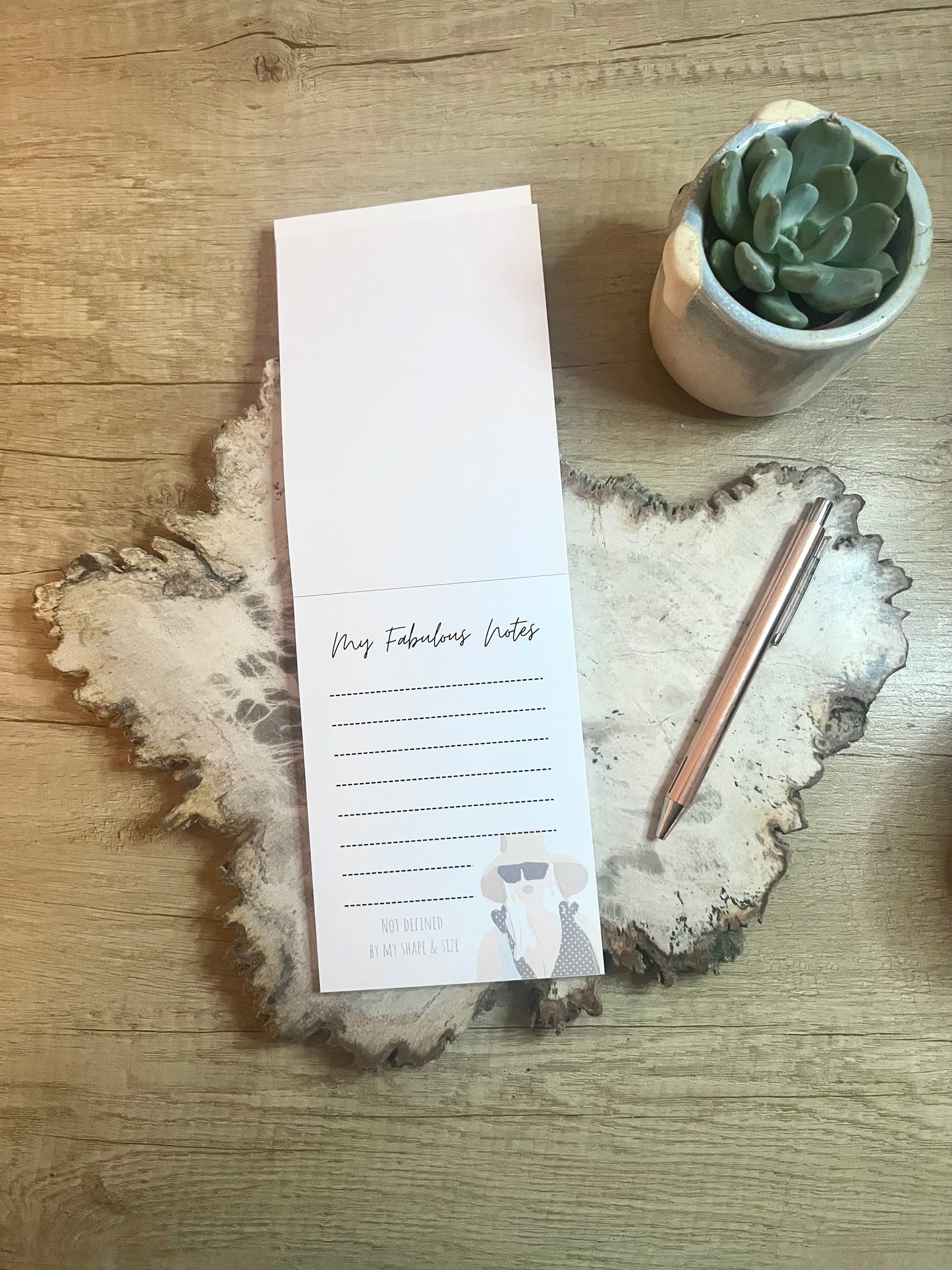 My Fabulous Notes - A6 Notepad