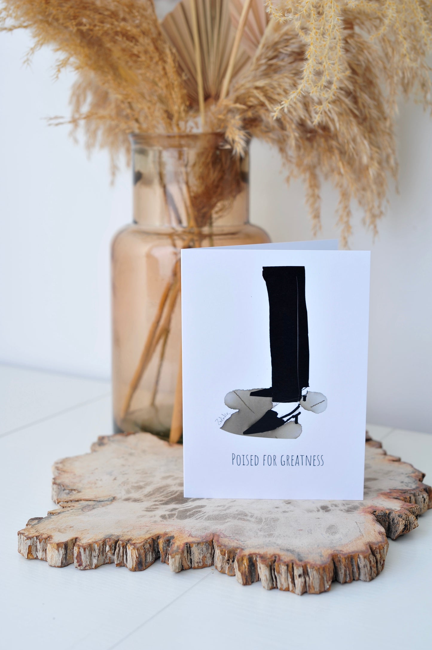 'Poised For Greatness' Card