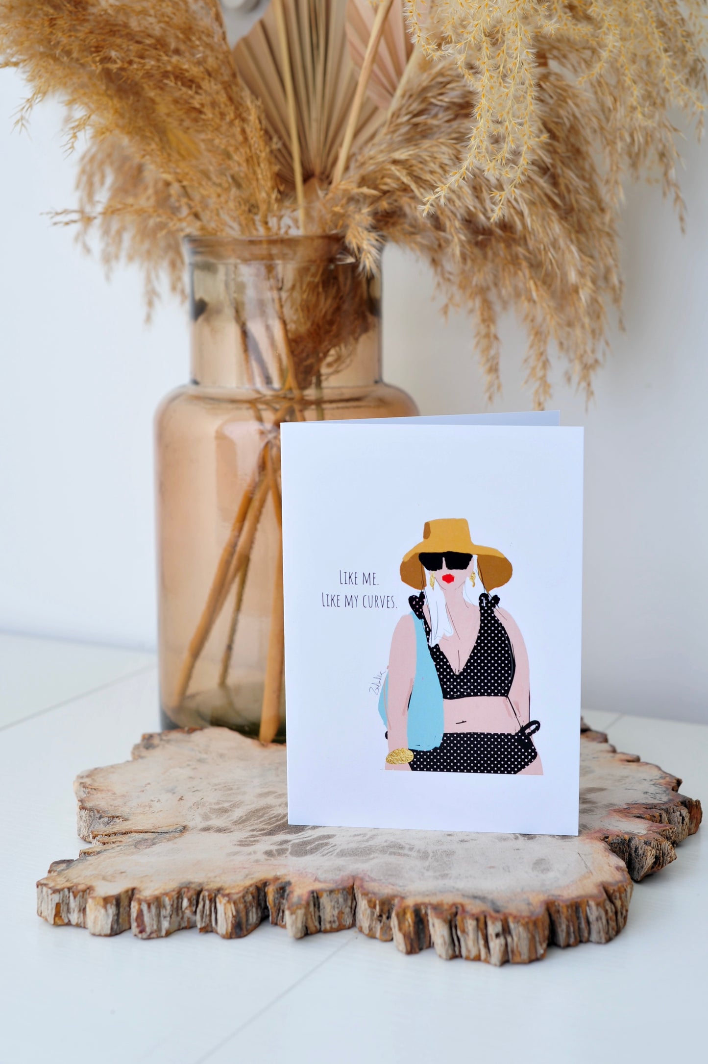 Like Me, Like My Curves Card