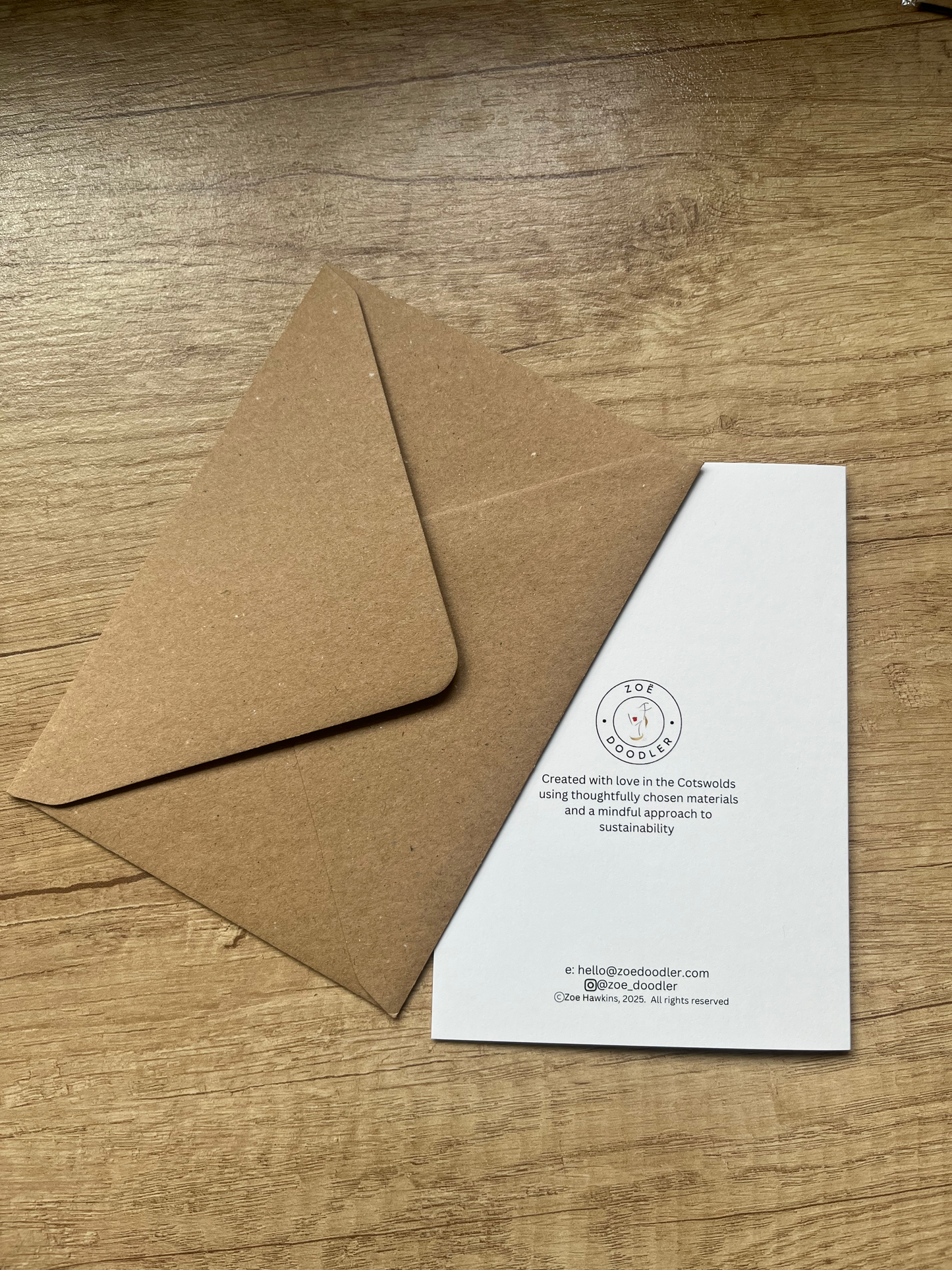 'Bold Looks, Soft Hearts' Card