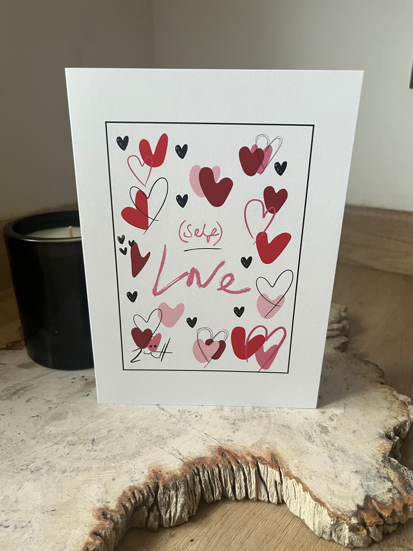 '(Self) Love' Affirmation Card