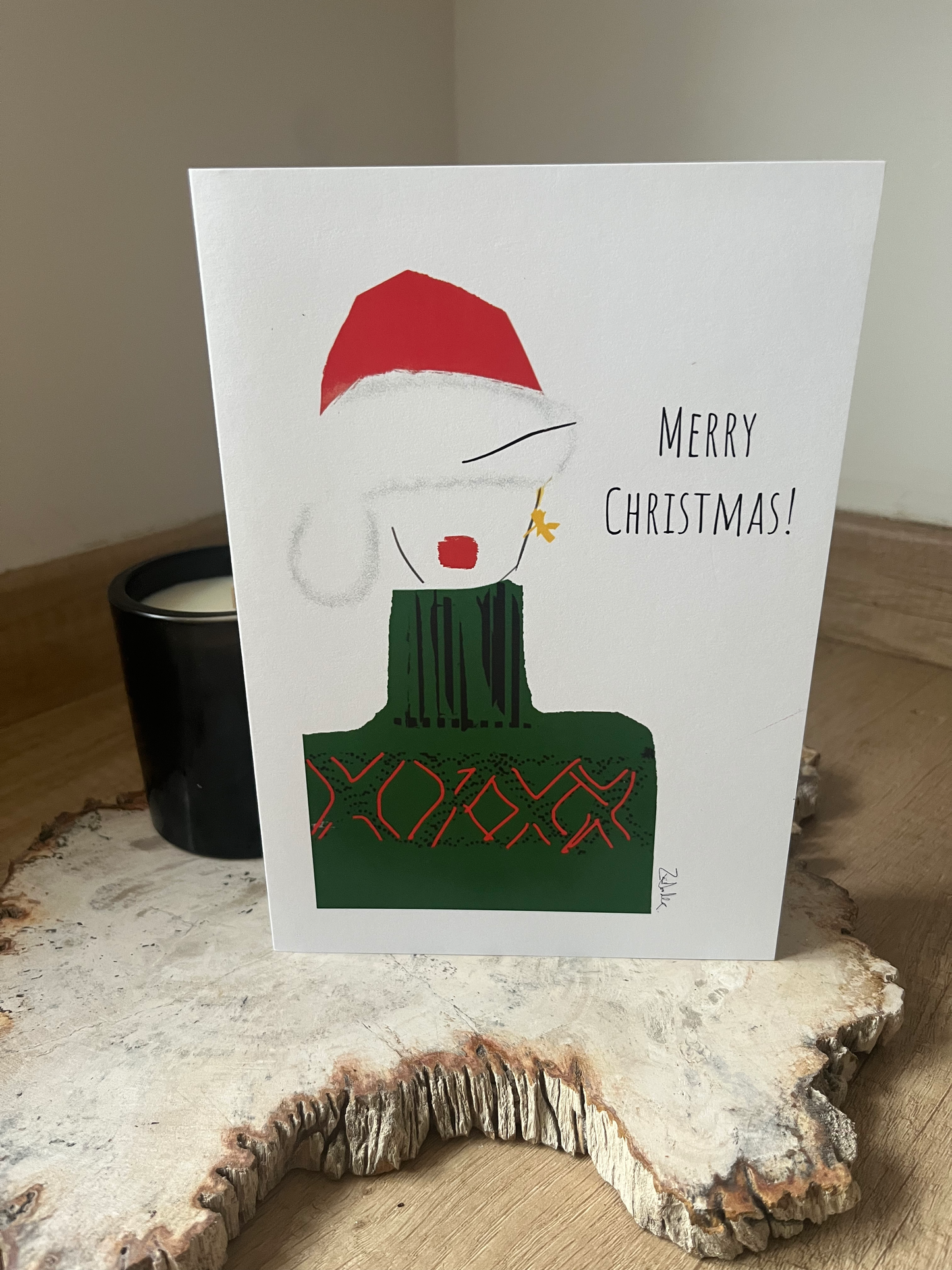 'Merry Christmas' Card (Currently out of stock)
