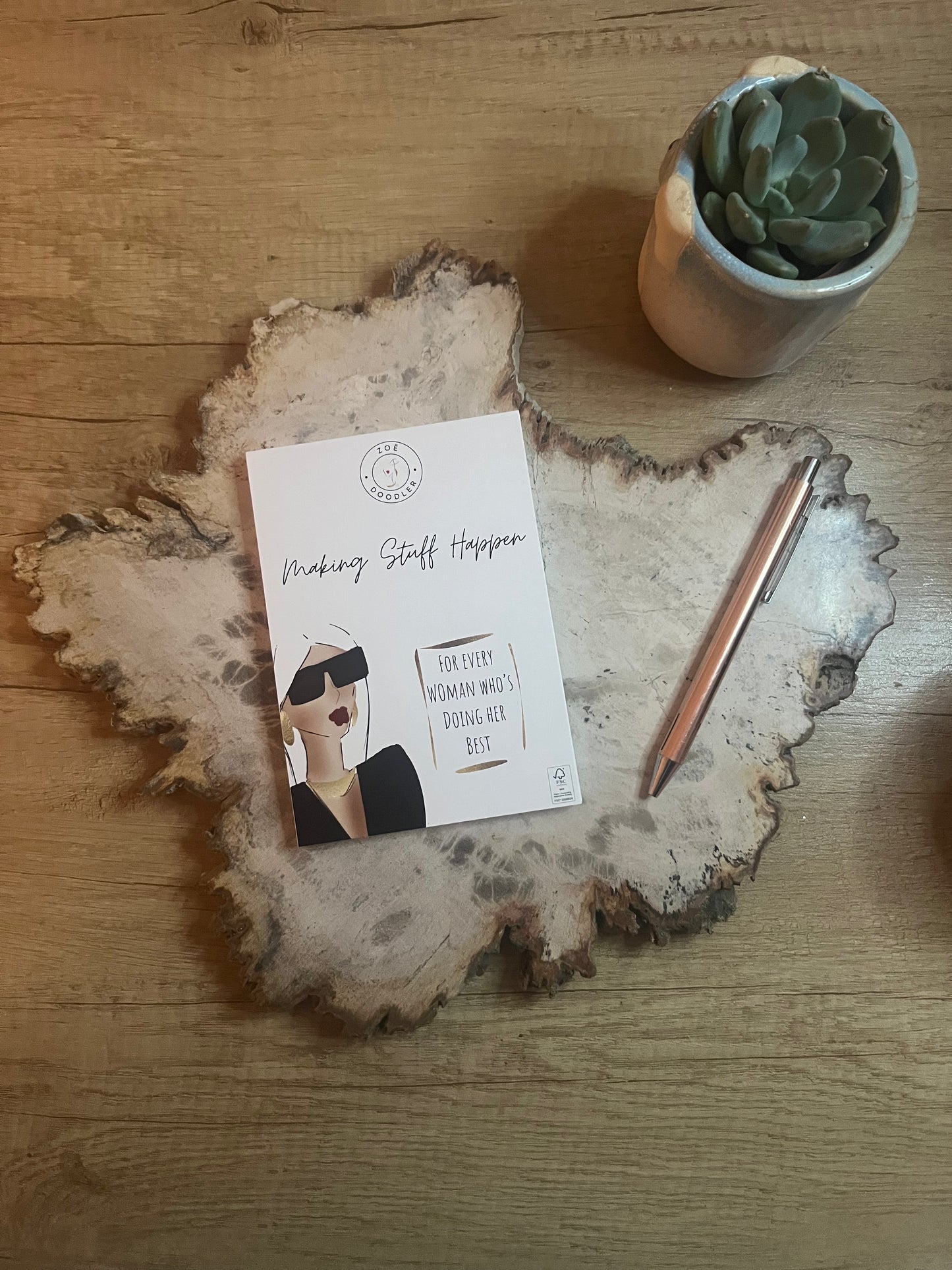 Making Stuff Happen - A6 Notepad